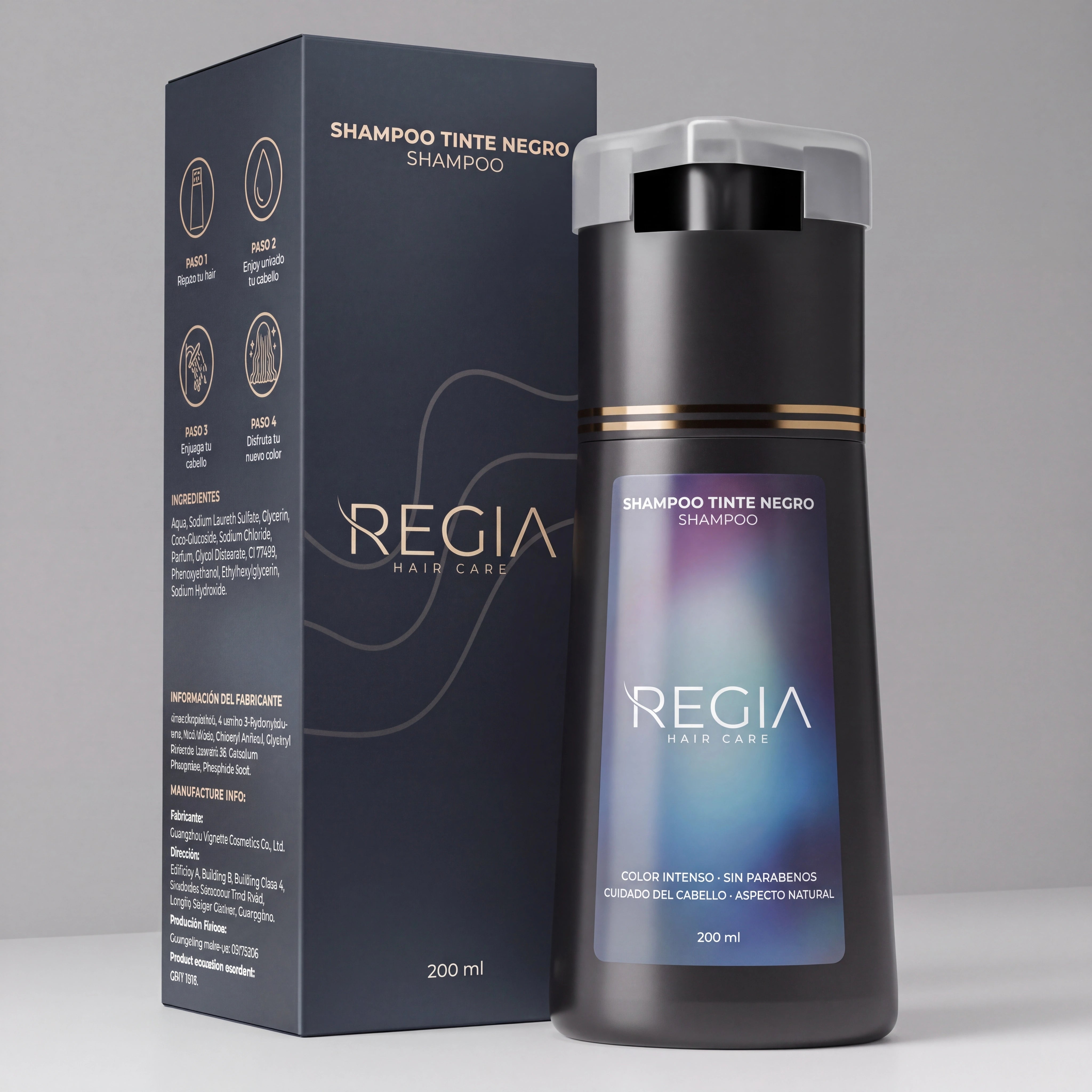 Shampoo Regia™ - Tinte instantaneo