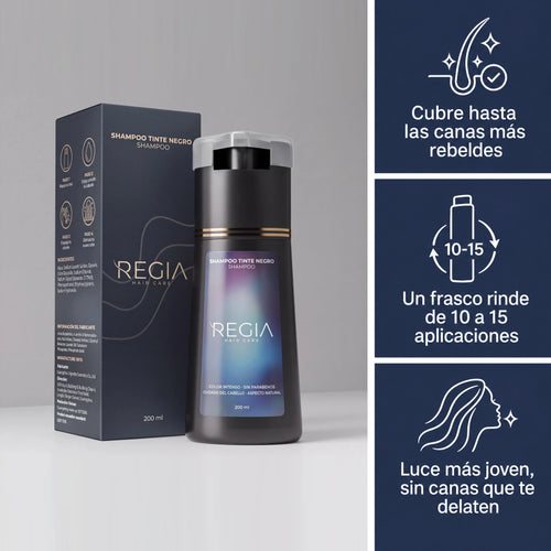 Shampoo Regia™ - Tinte instantaneo